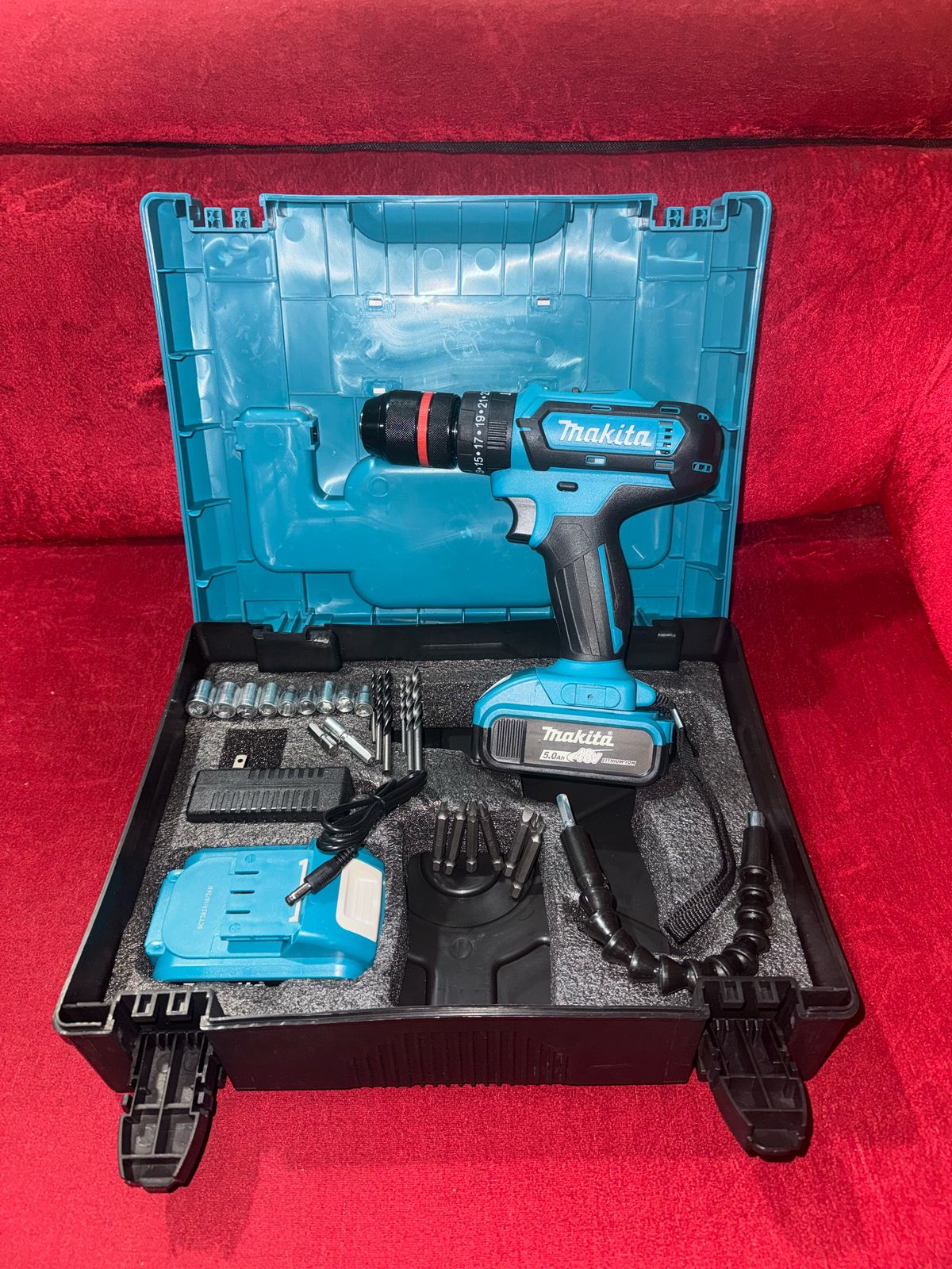 Miniatura 2 de 1/2  taladro makita  48 v